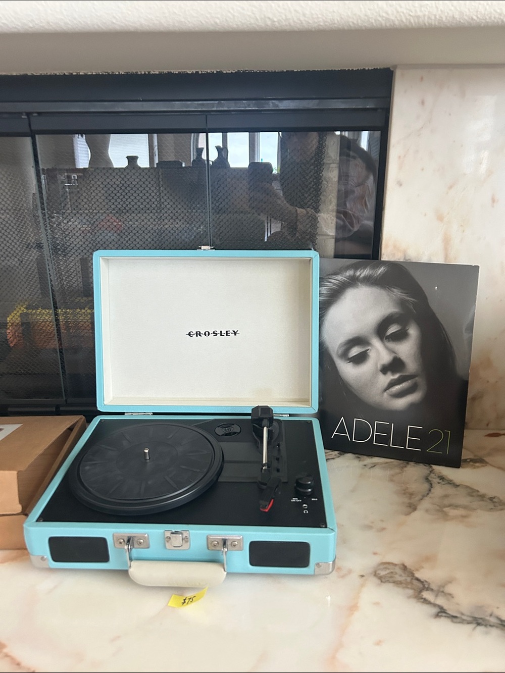 Crosley Portable Turntable - Aqua Blue